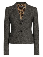 Grey Single-breasted Blazer 1