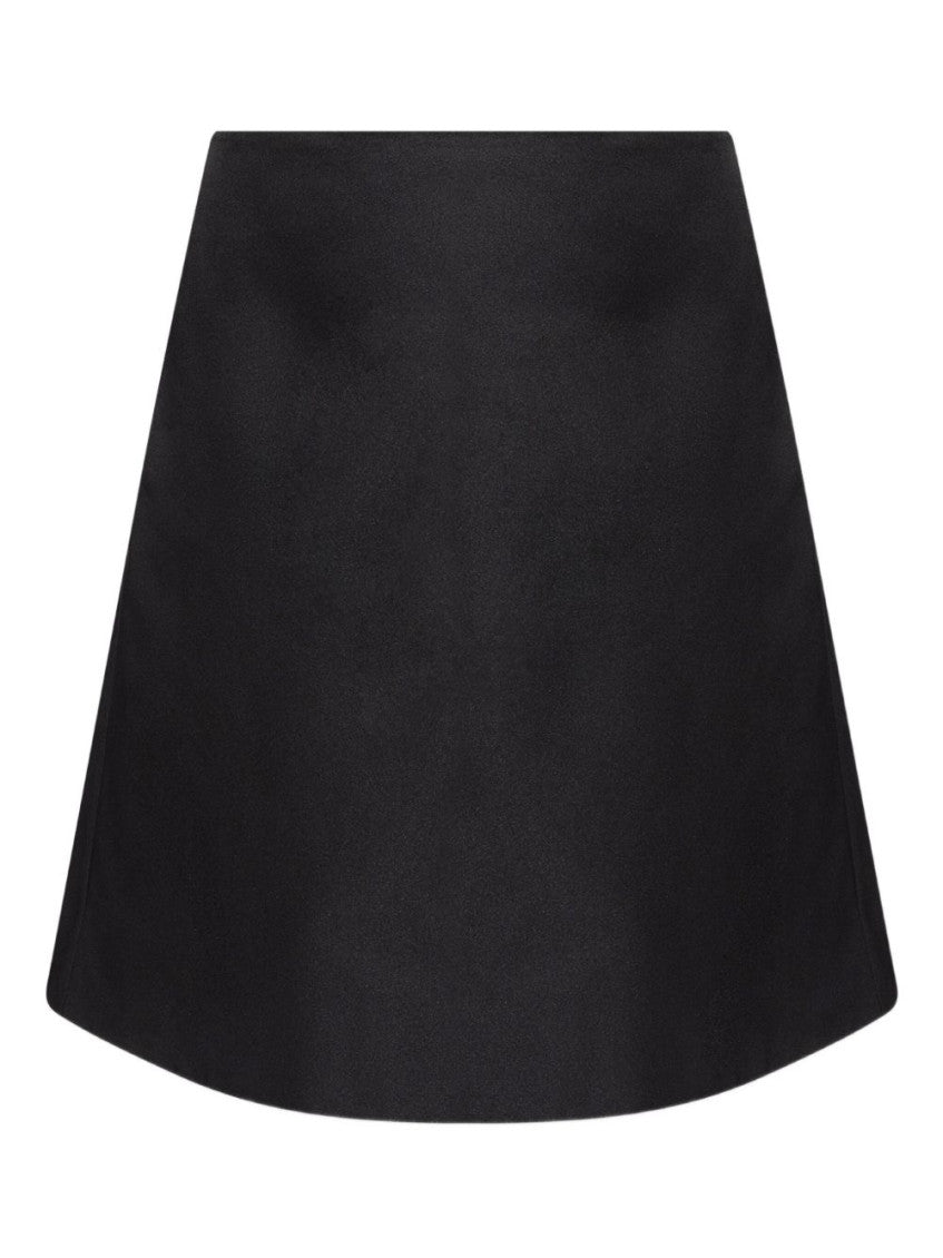 Black Silk Skirt 1