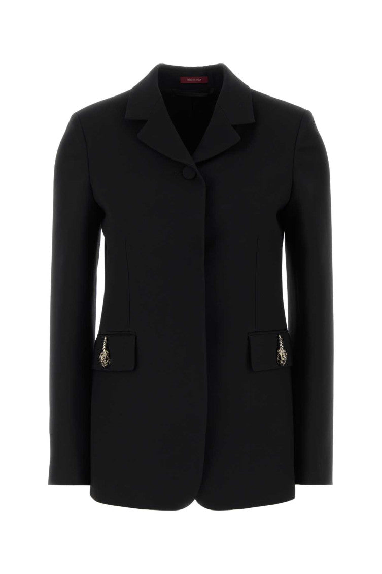 Black cady blazer 1