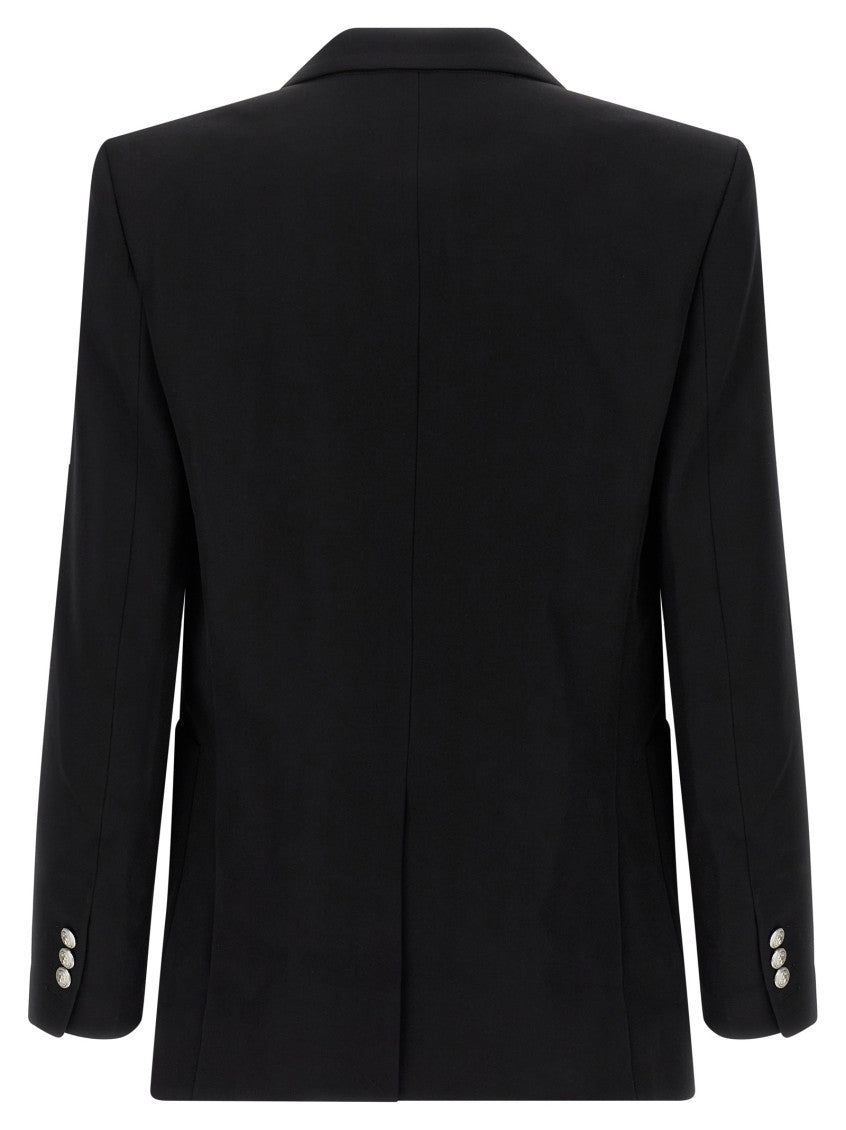 Black Grain de poudre blazer 2
