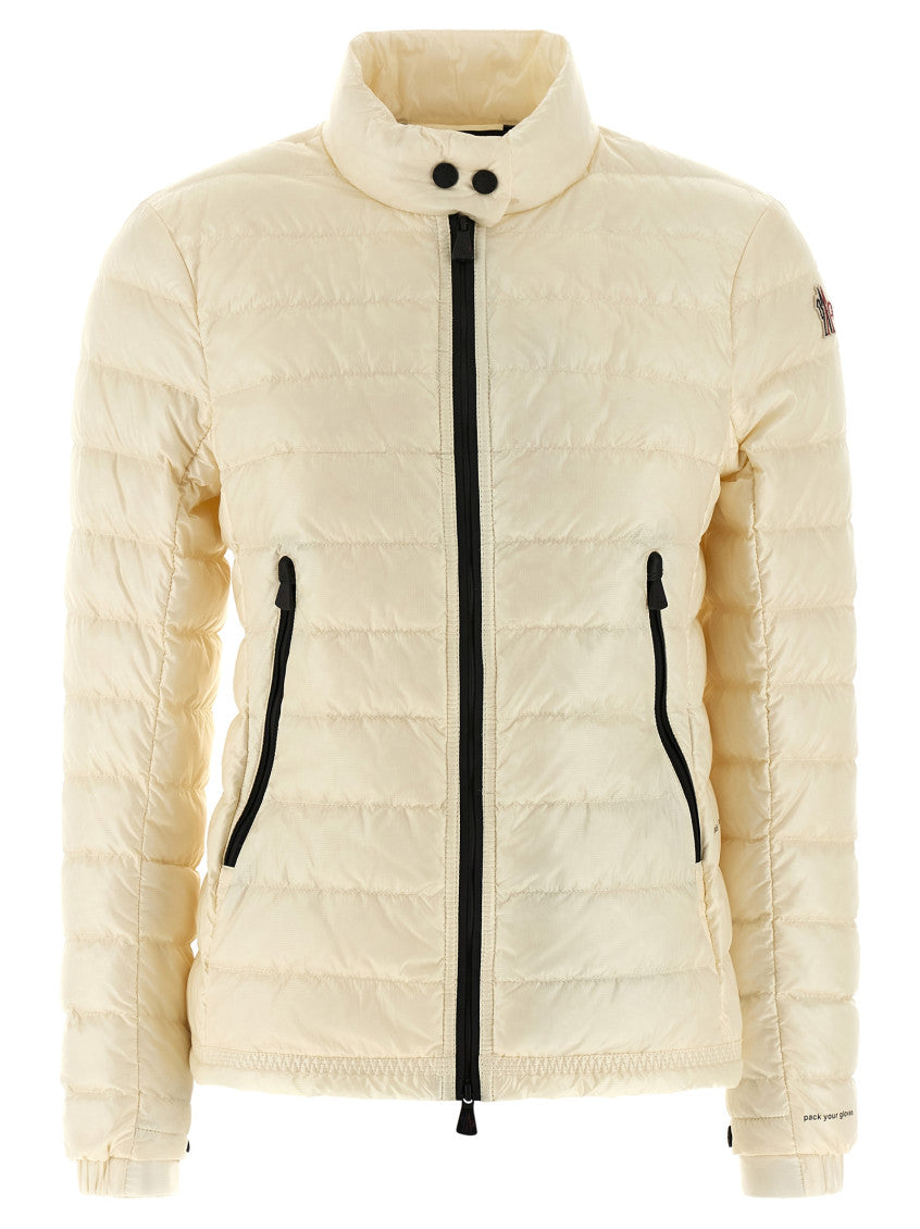 Ivory Quilted Jacket 1