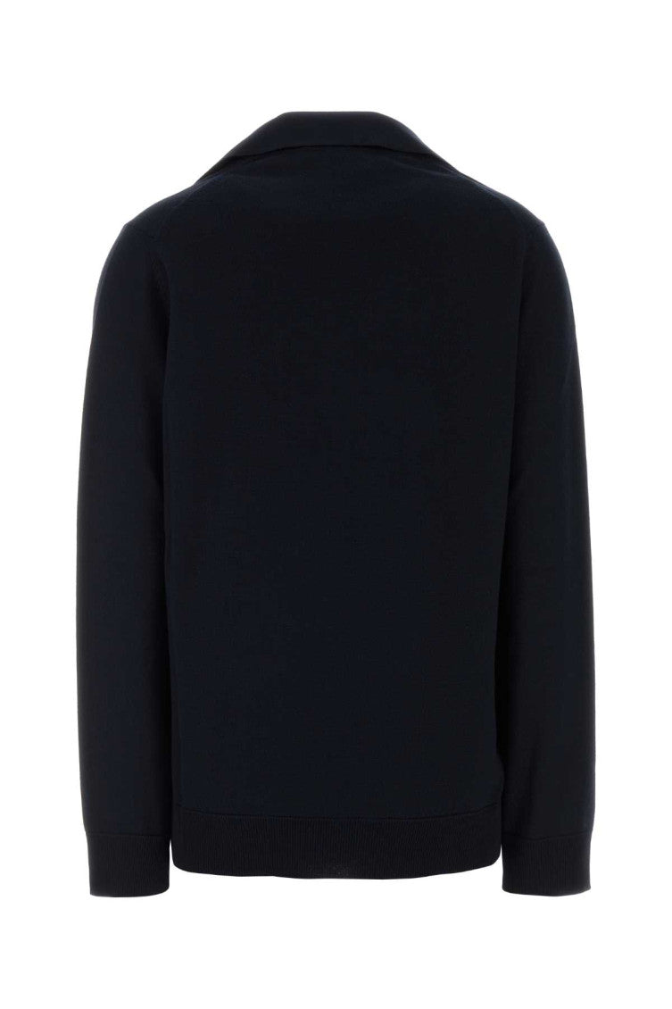 Navy Blue Polo Sweater 2