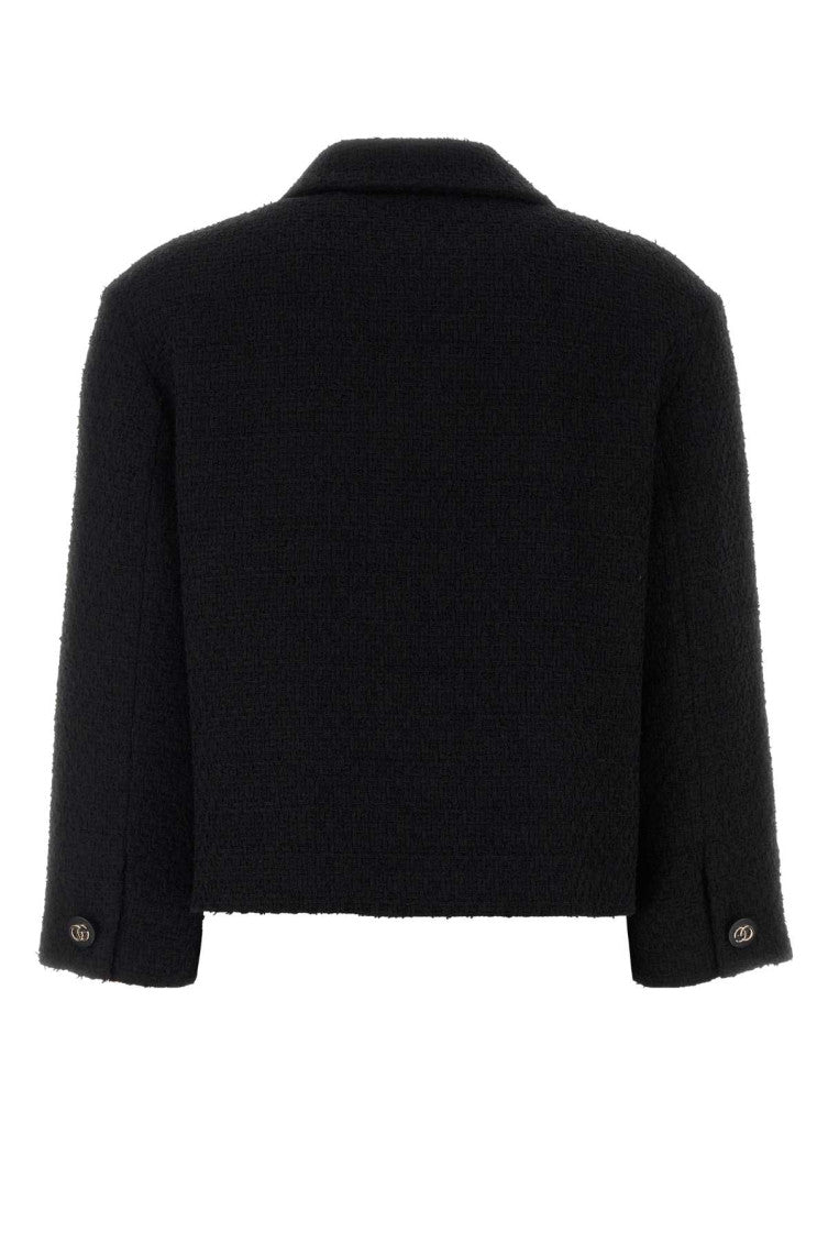 Black Wool Blazer 2