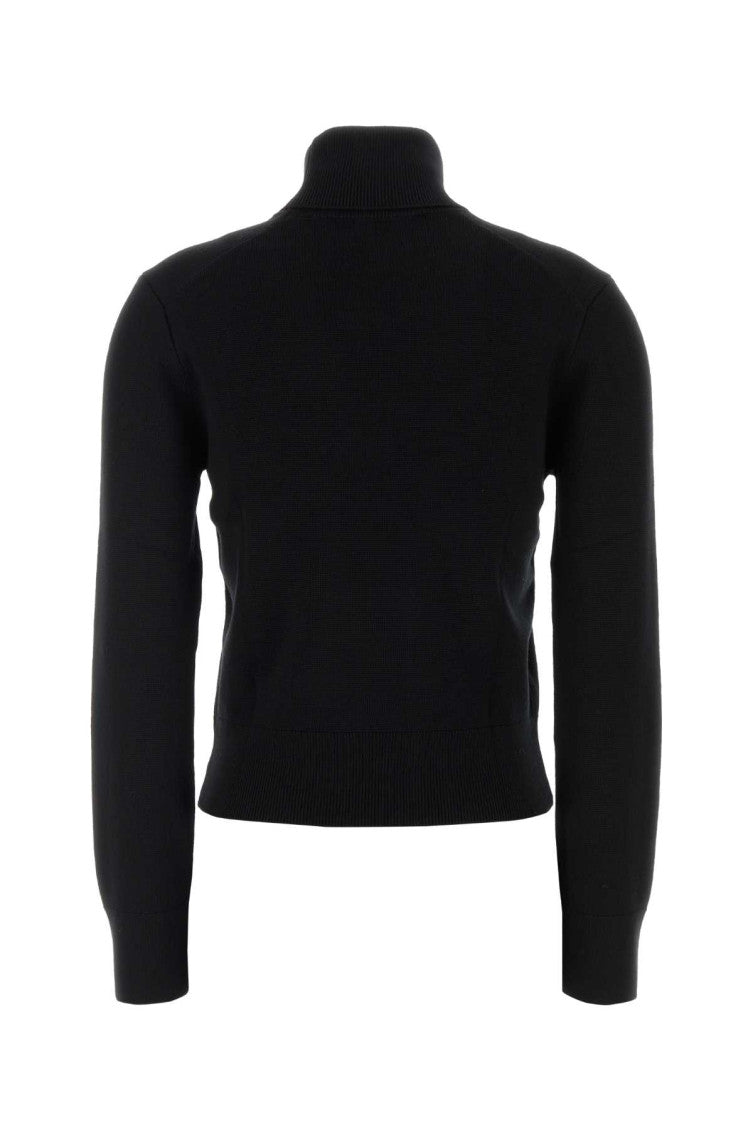 Black wool sweater  2
