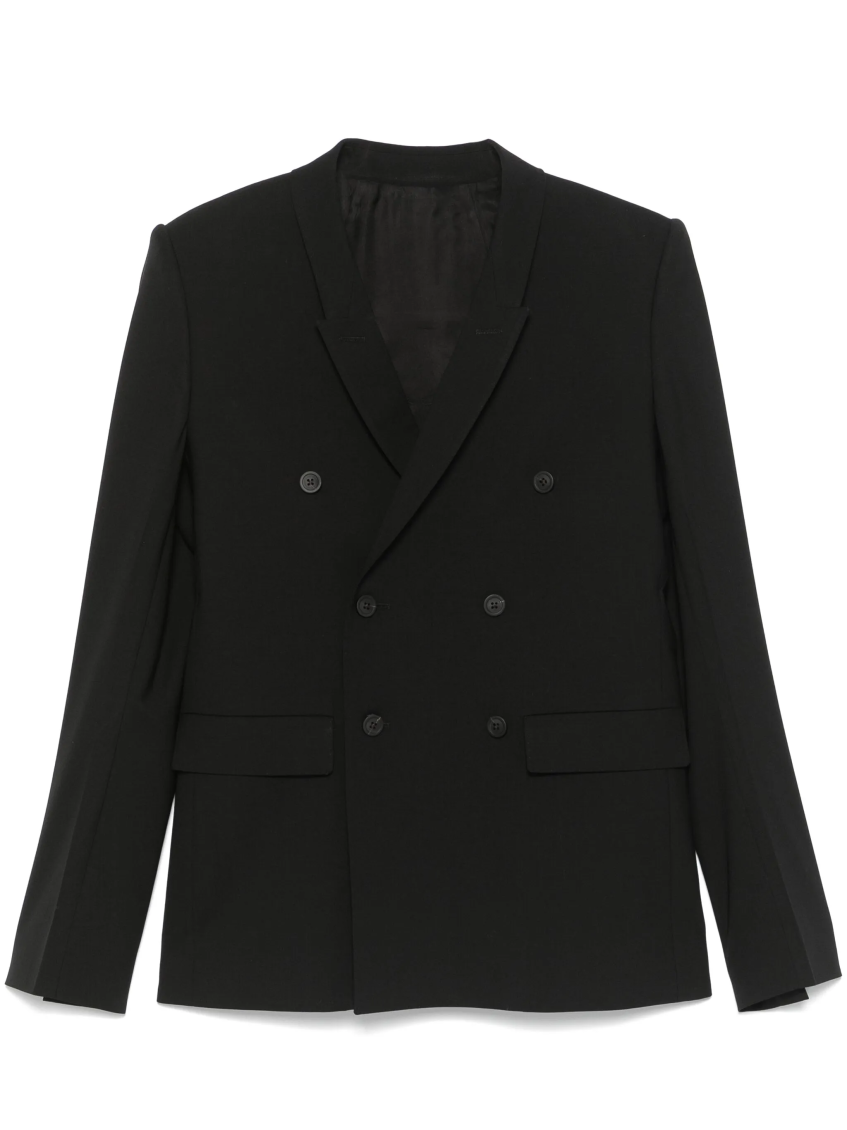 Black Double-Breasted Blazer 1
