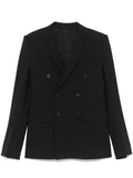 Black Double-Breasted Blazer 1