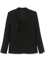 Black Double-Breasted Blazer 1
