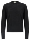 Black Extrafine Mesh Sweater 1