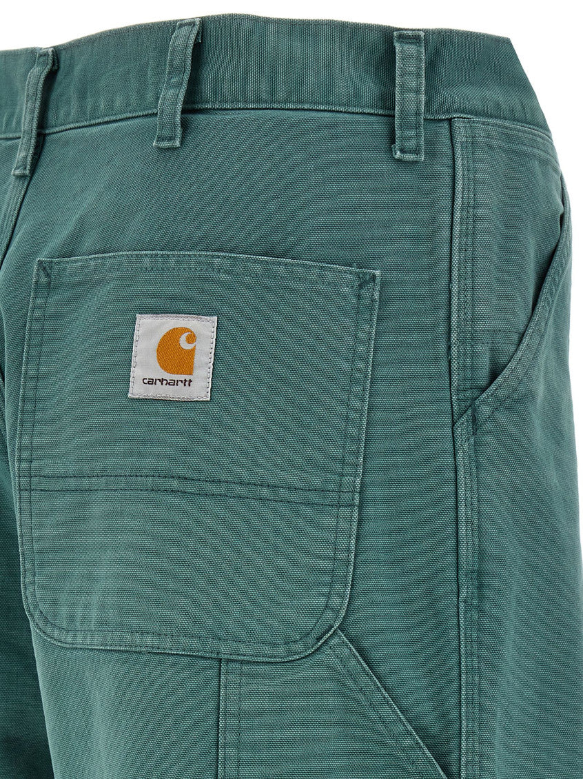 Green 'Single Knee' pants 4