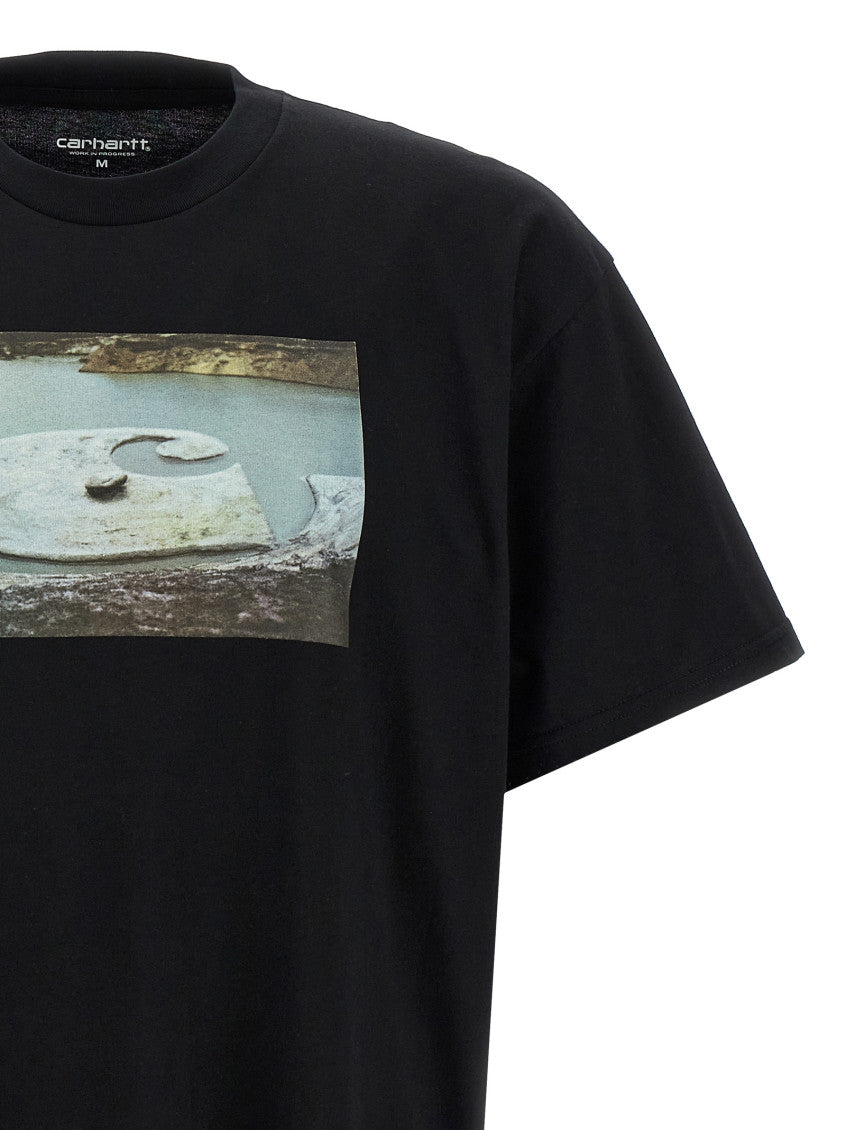 Black 'Muddy Water' T-shirt 3