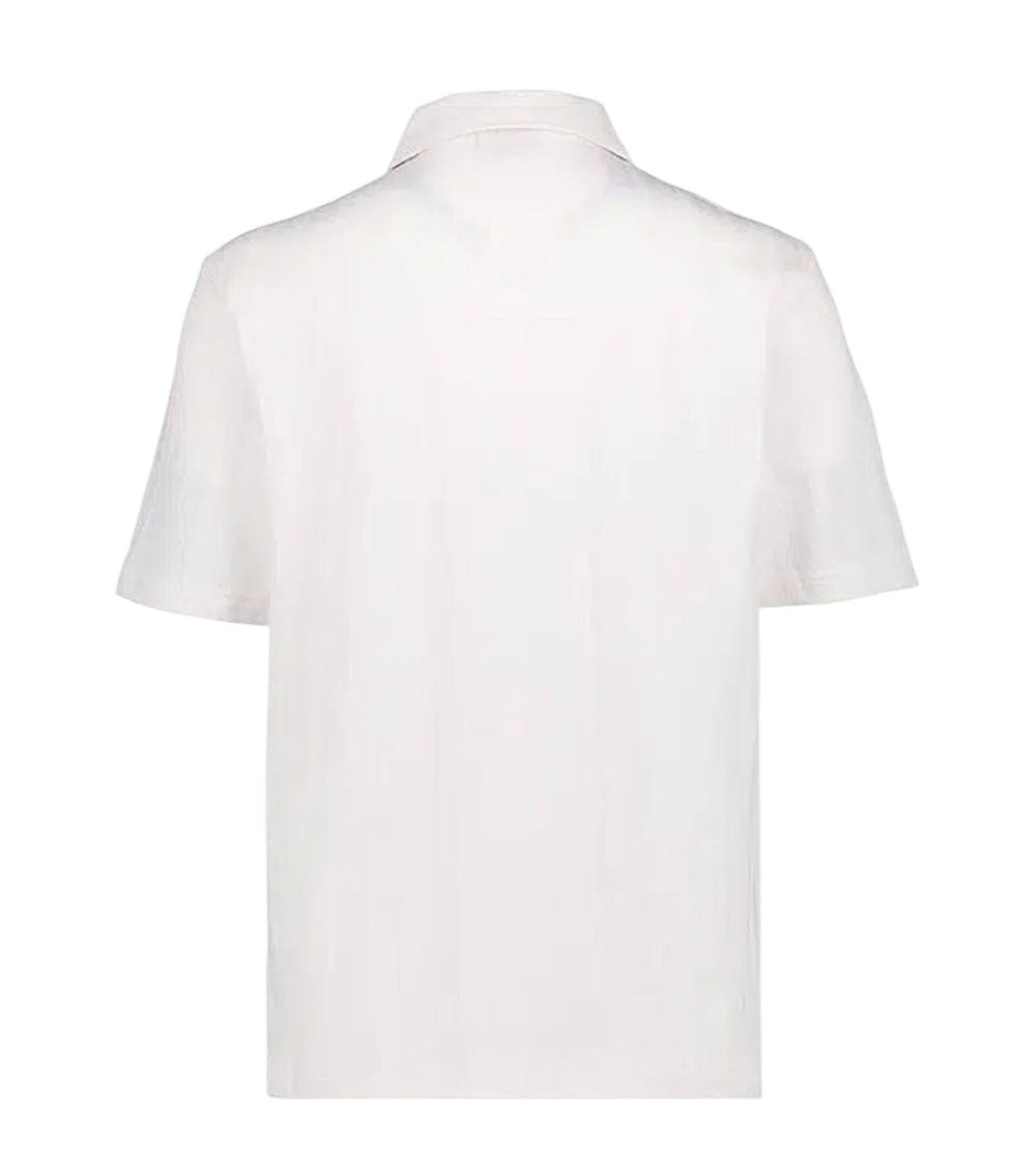 White Shirt Collar Polo 2