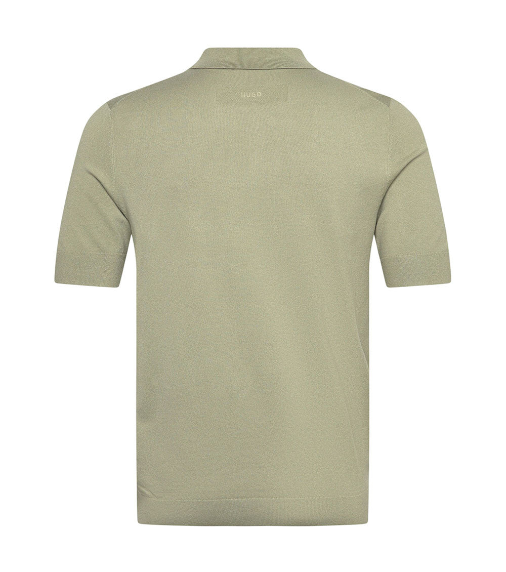 Green Shirt Collar Polo 2
