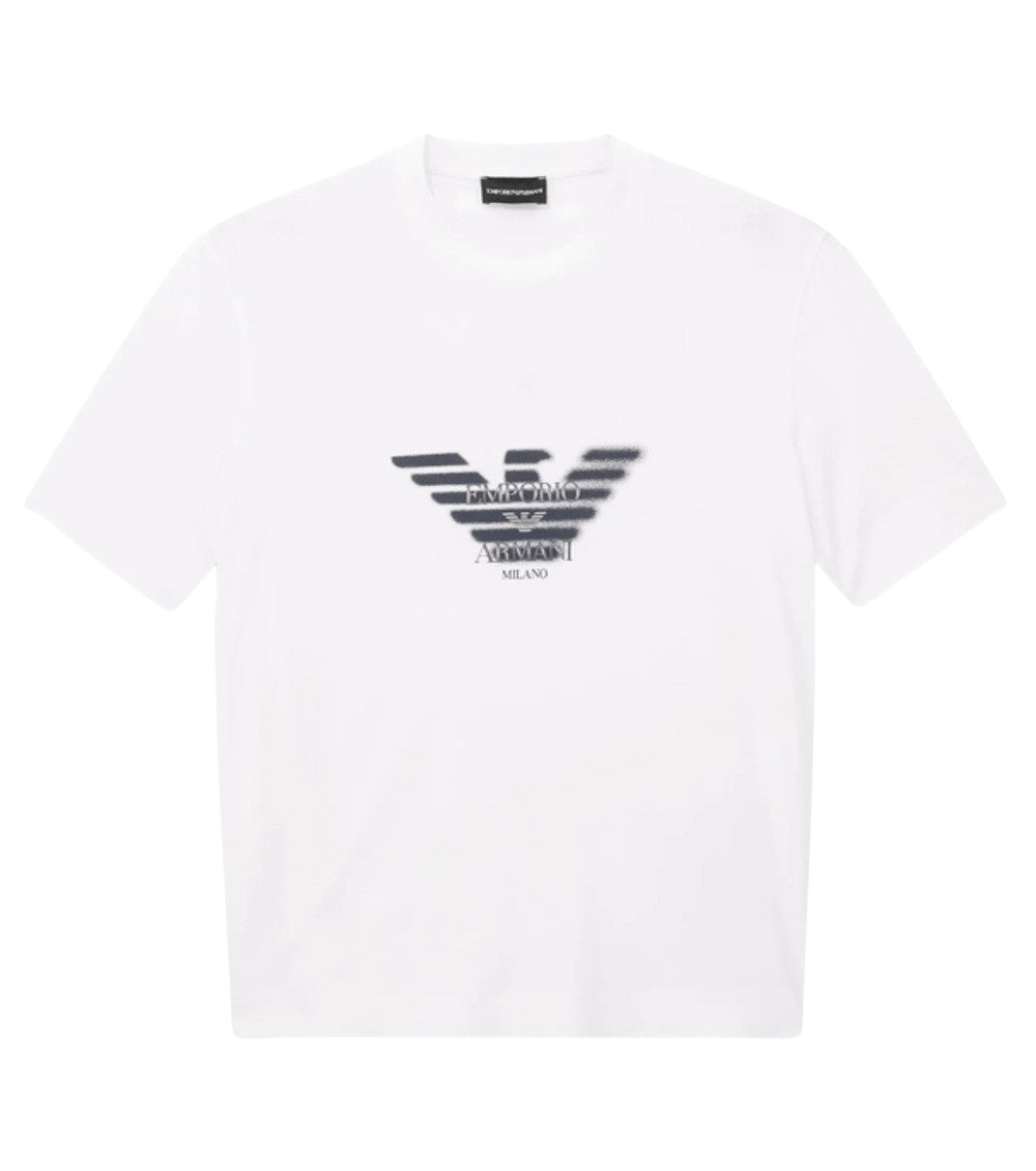 White Crew Neck T-Shirt 1