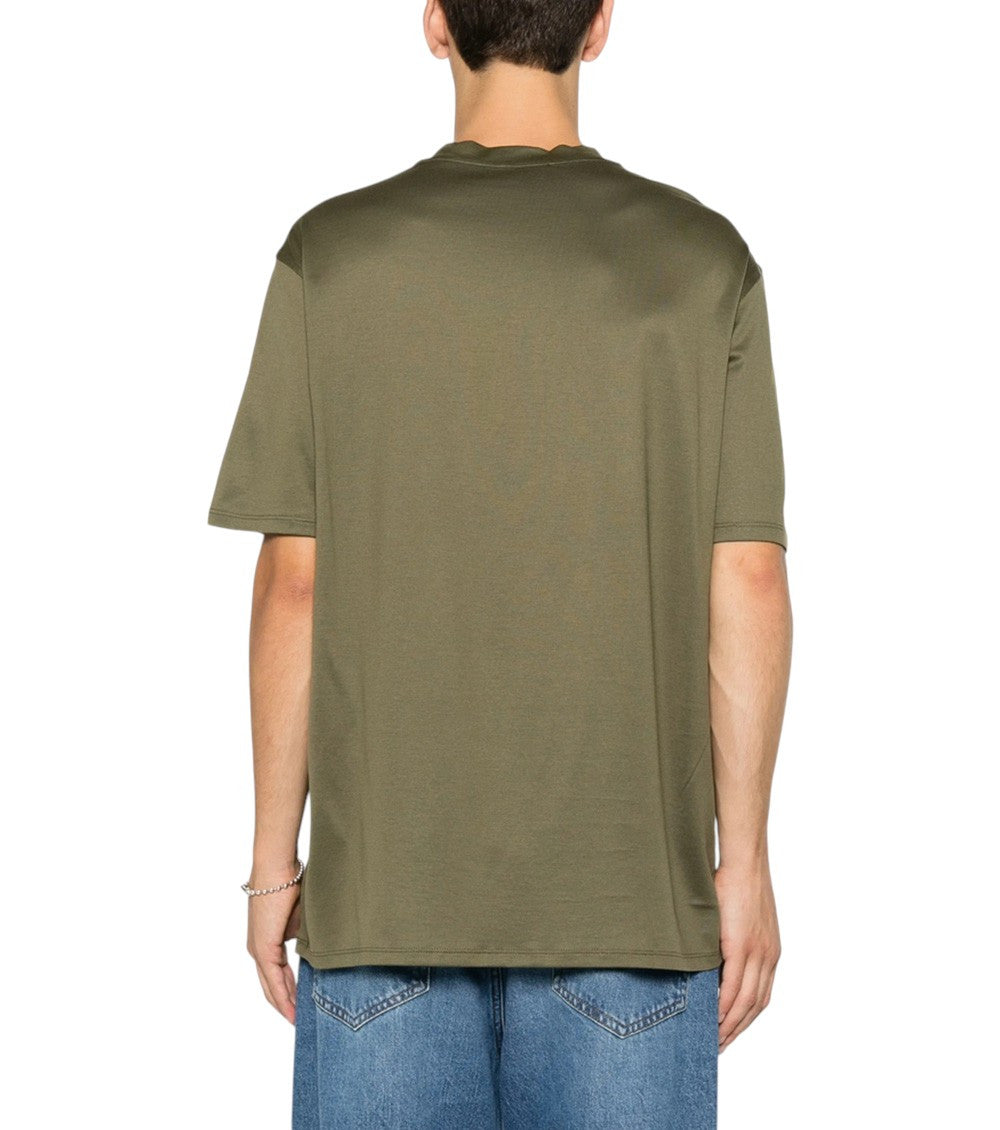 Green Crew Neck T-Shirt 3