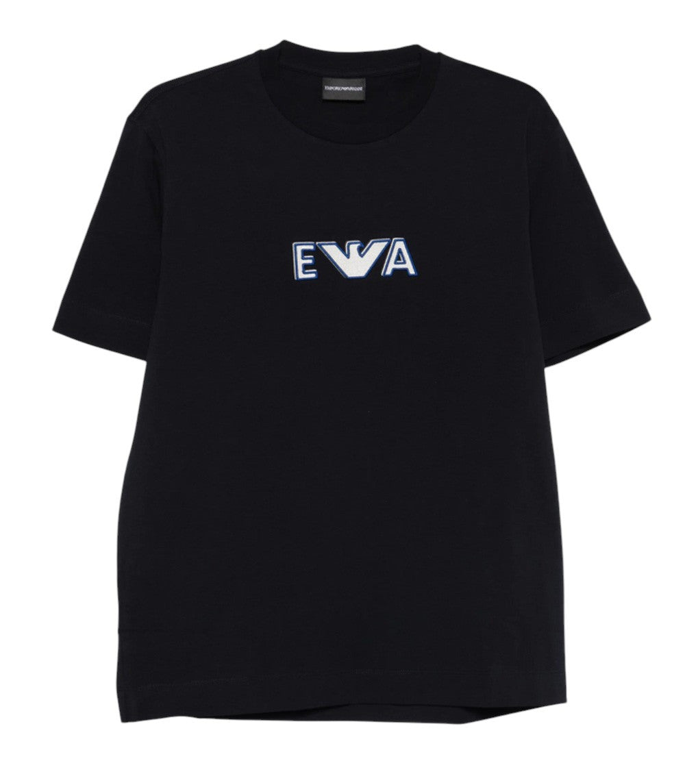 Black Crew Neck T-Shirt 1