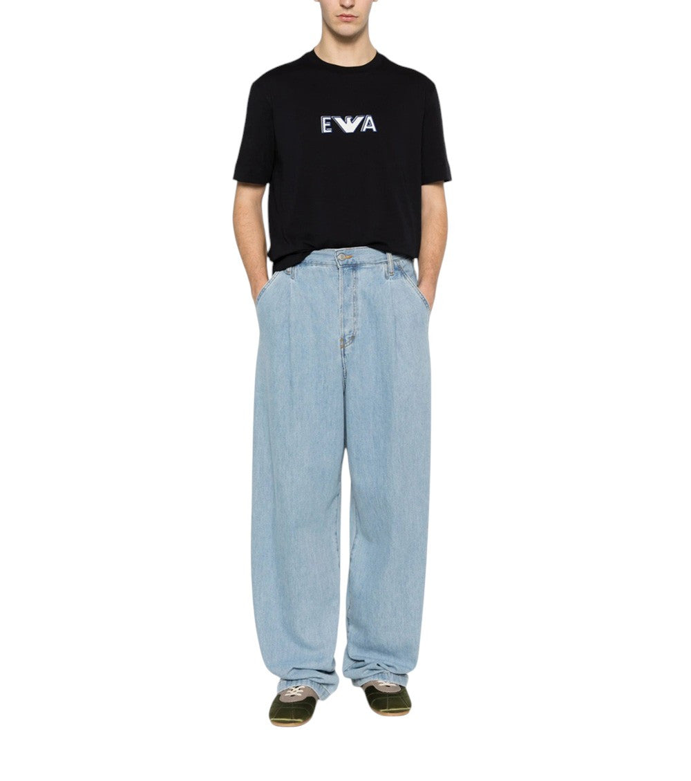 Black Crew Neck T-Shirt 3