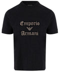 Black Crew Neck T-Shirt 1