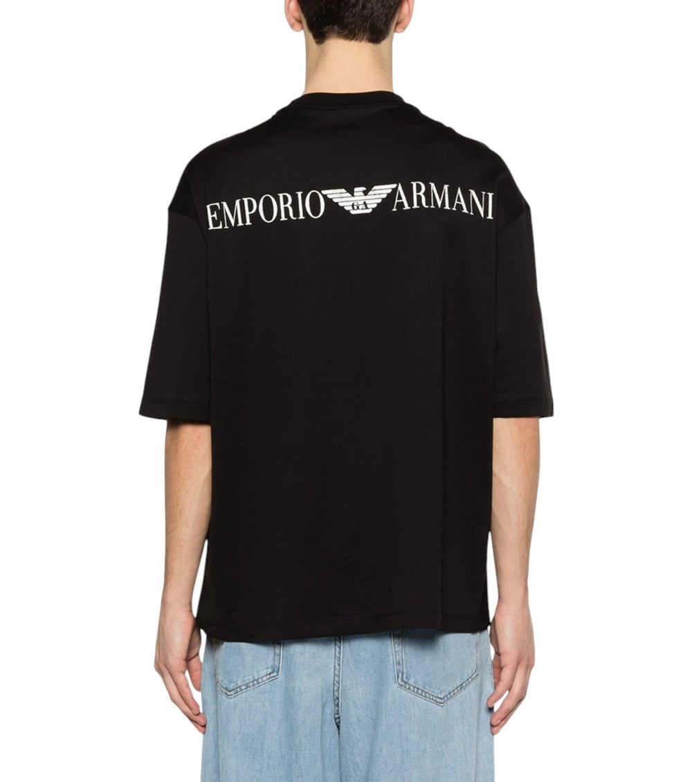 Black Crew Neck T-Shirt 2