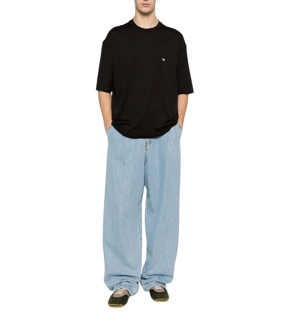 Black Crew Neck T-Shirt 4