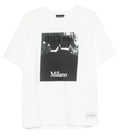 White Graphic Regular T-Shirt 1