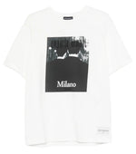 White Graphic Regular T-Shirt 1