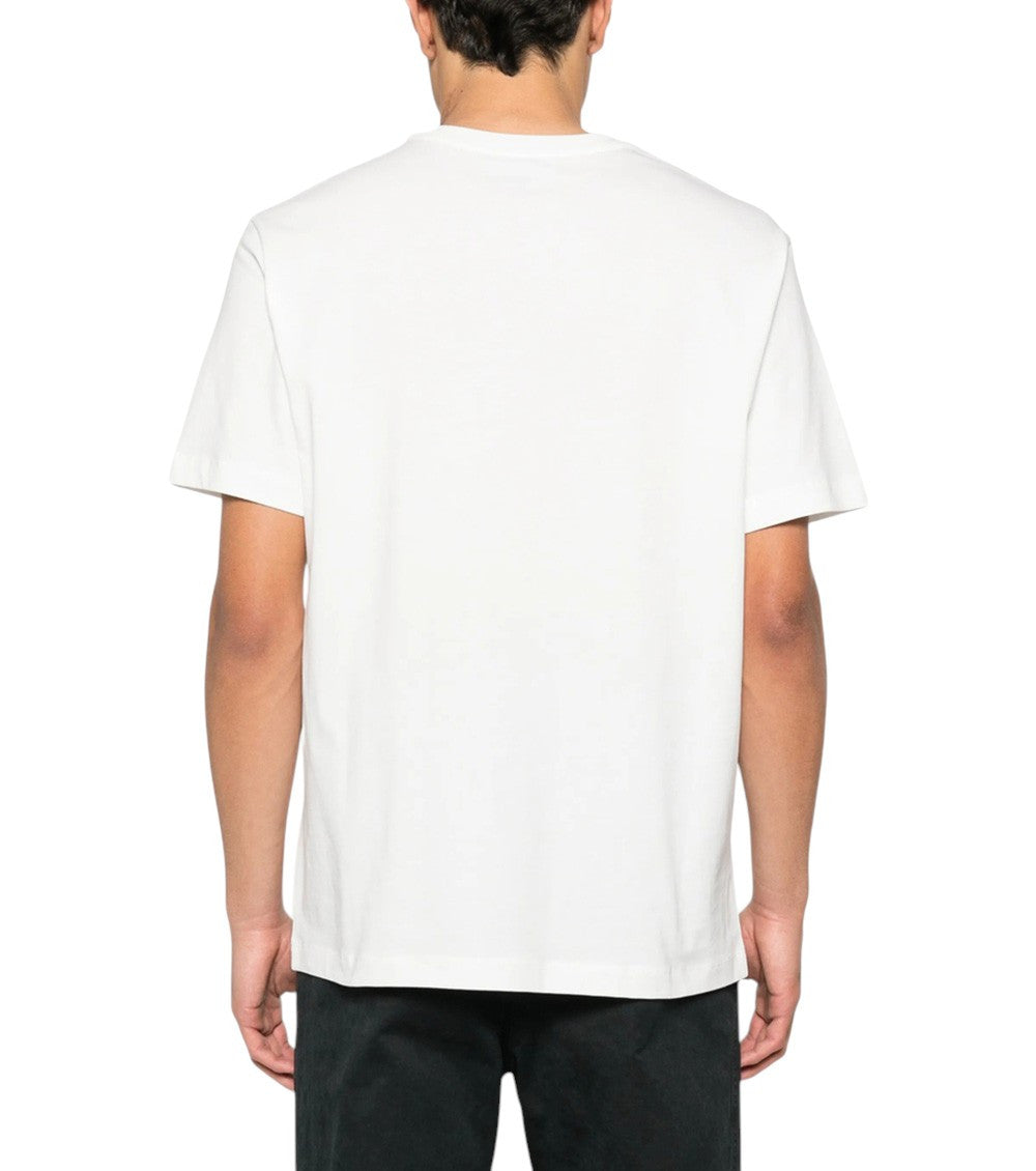 White Graphic Regular T-Shirt 2