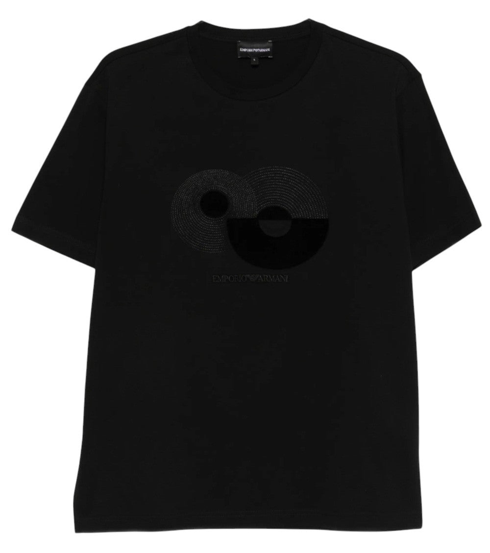 Black Crew Neck T-Shirt 1