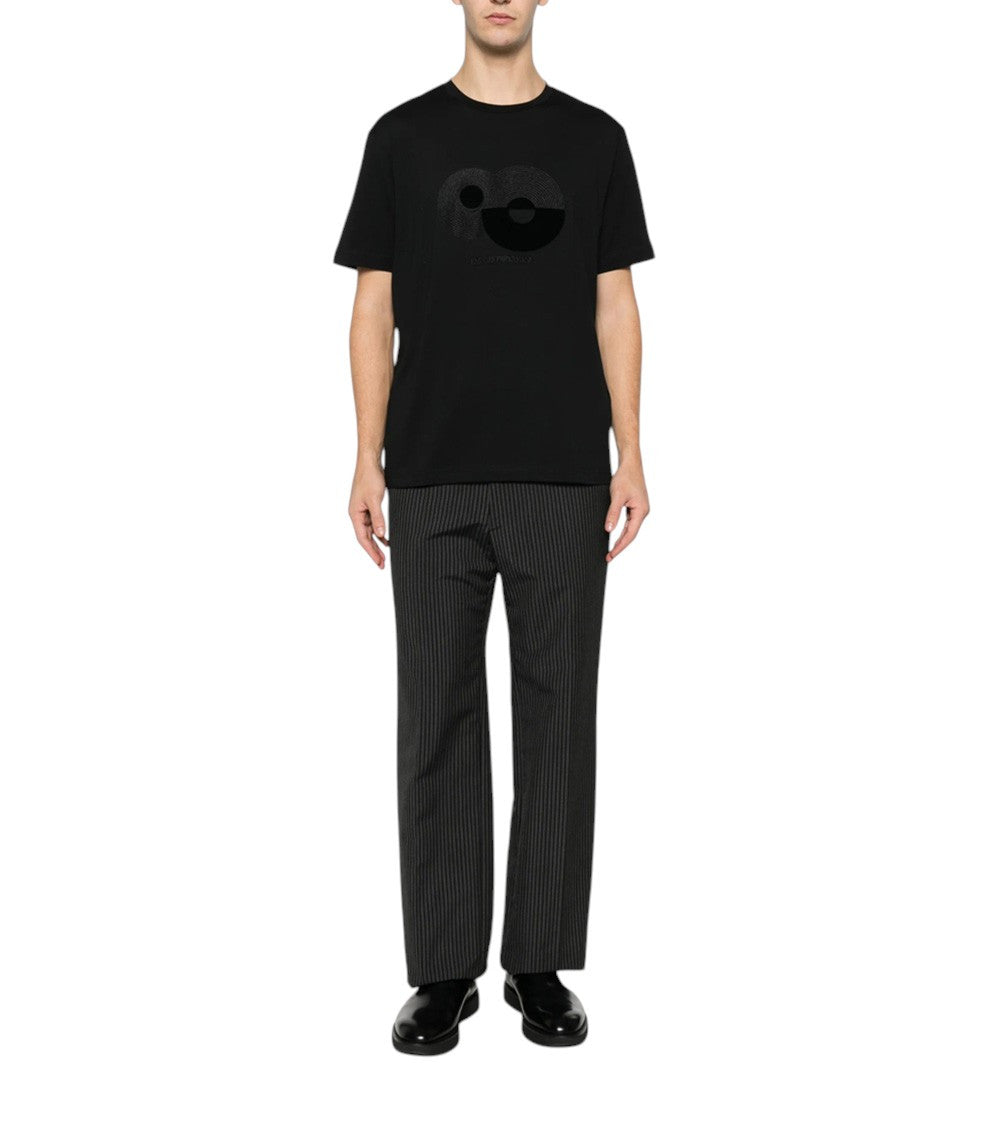 Black Crew Neck T-Shirt 3