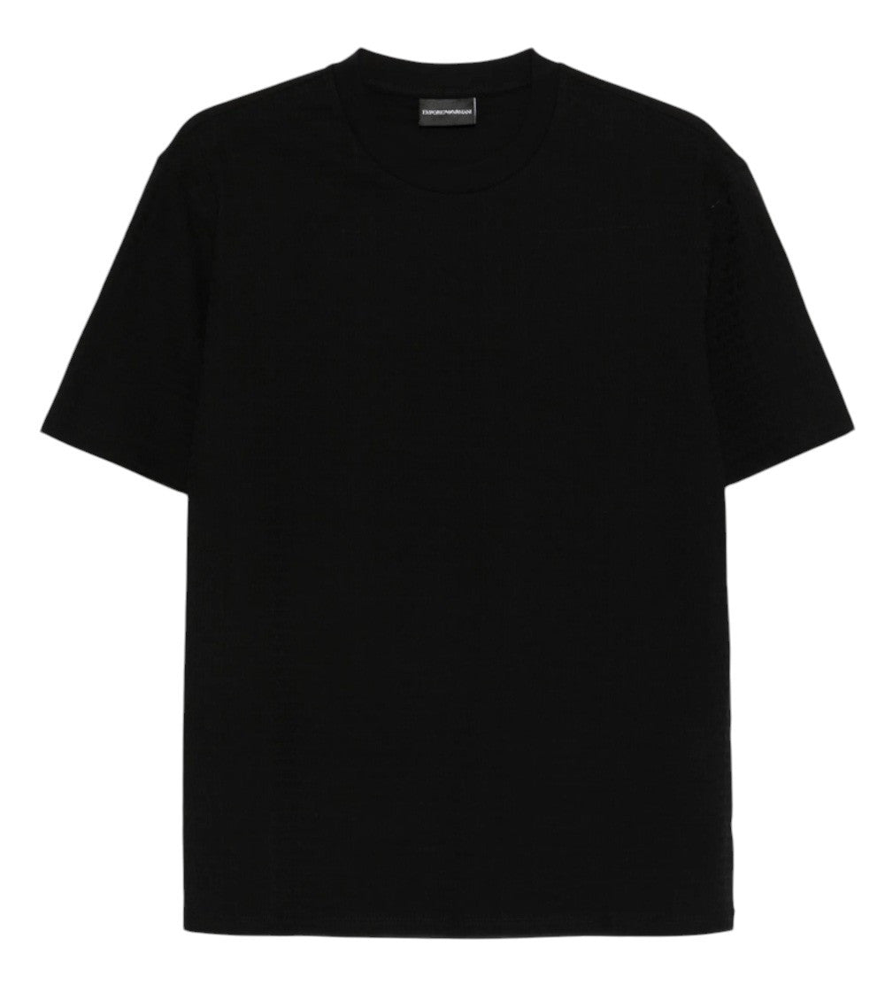 Black Crew Neck T-Shirt 1