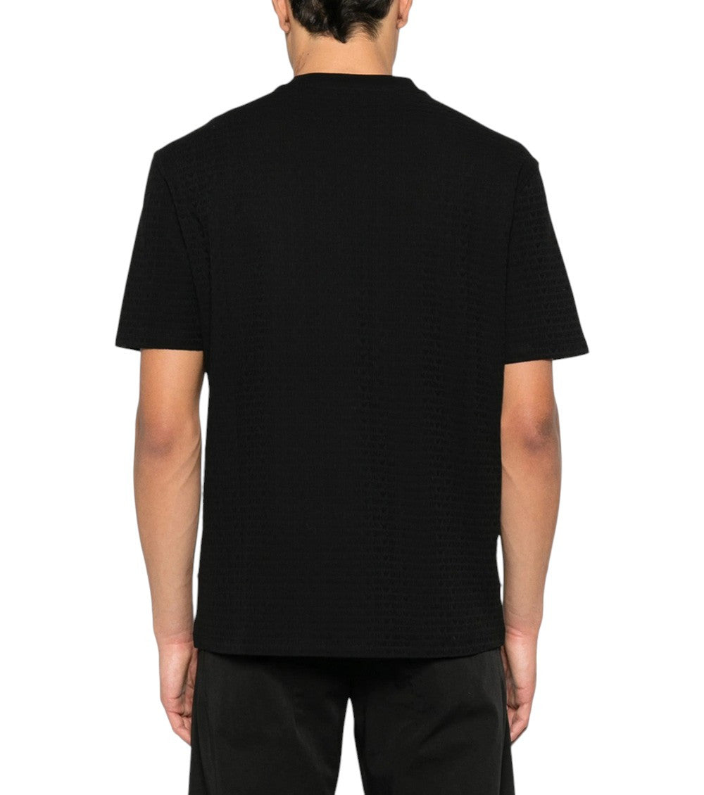 Black Crew Neck T-Shirt 2
