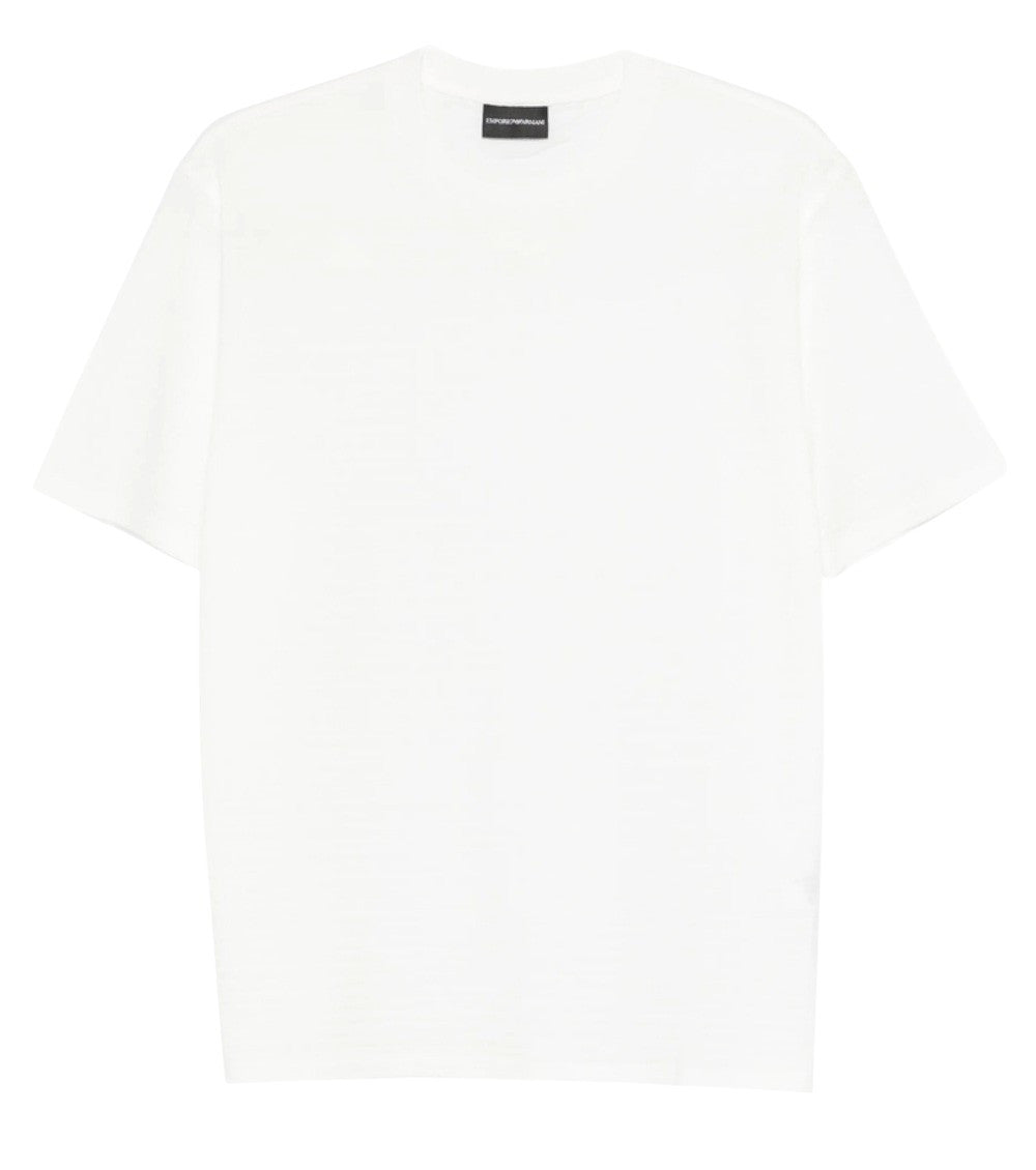 White Crew Neck T-Shirt 1