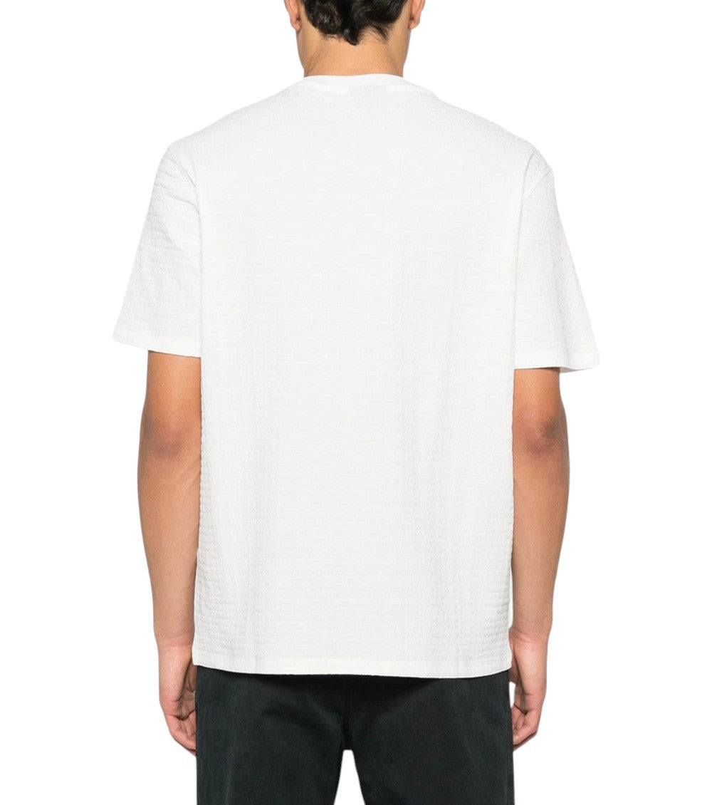 White Crew Neck T-Shirt 2