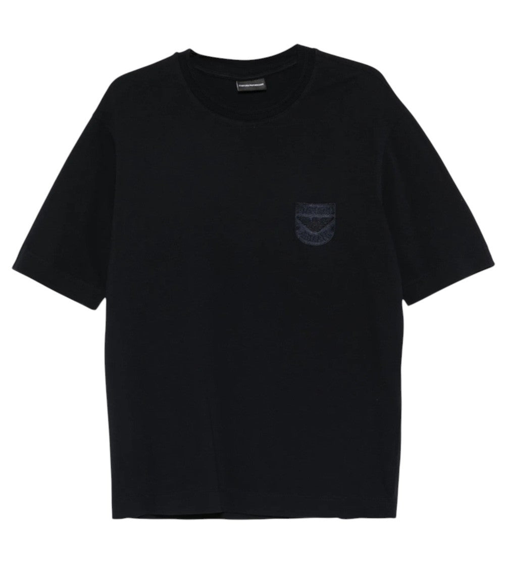Black Crew Neck T-Shirt 1
