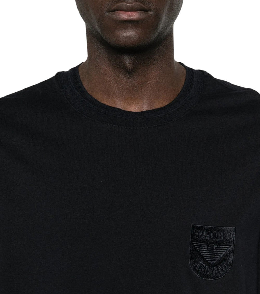 Black Crew Neck T-Shirt 4
