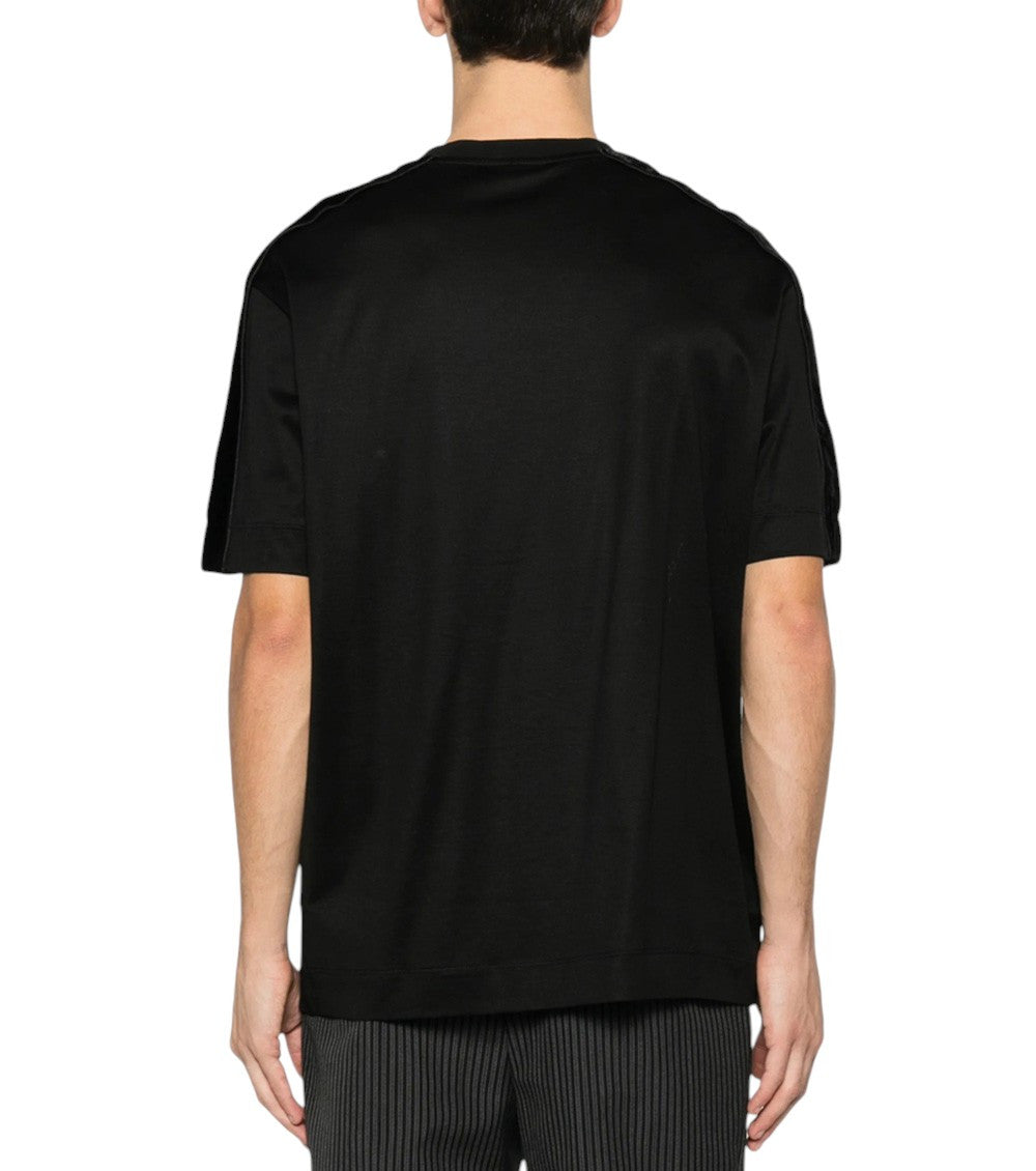 Black Crew Neck T-Shirt 2