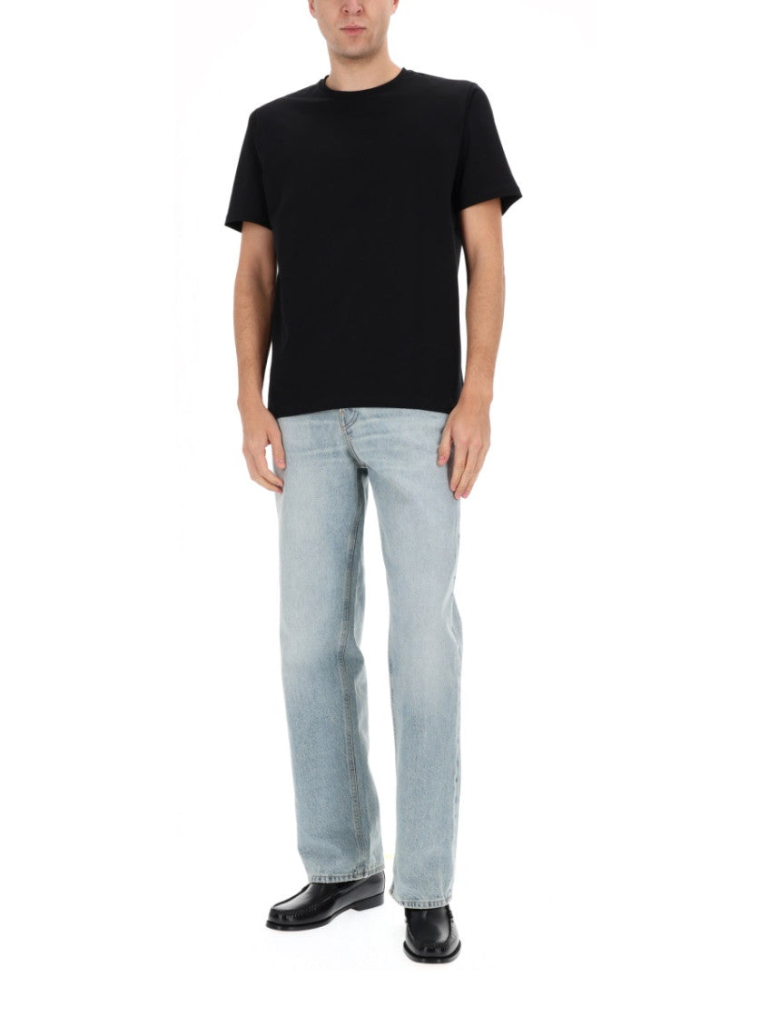Grey Solid Jeans 3