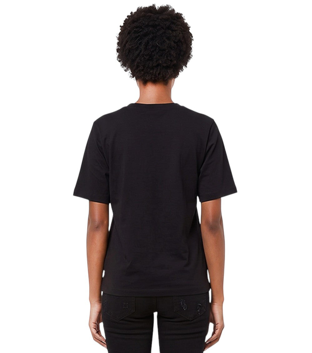 Black Logo Crew Neck T-Shirt 2
