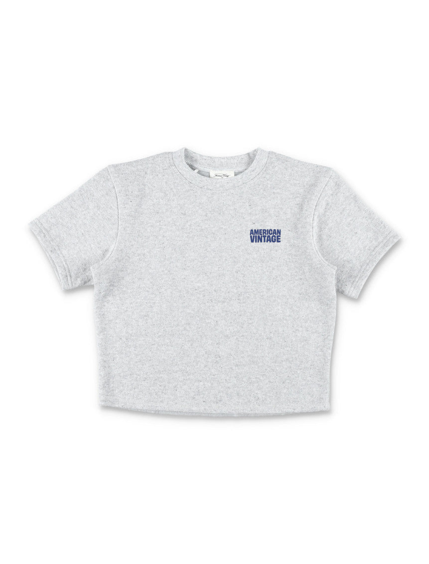 Boys Grey Logo T-Shirt 1