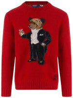 Red Crew Neck Sweater 1
