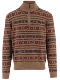Brown Turtle Neck Sweater 1