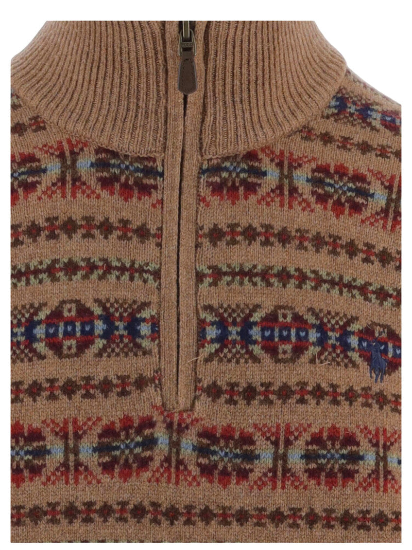 Brown Turtle Neck Sweater 3