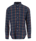 Blue Slim Check Shirt 1