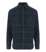 Blue Regular Plaid Shirt 1