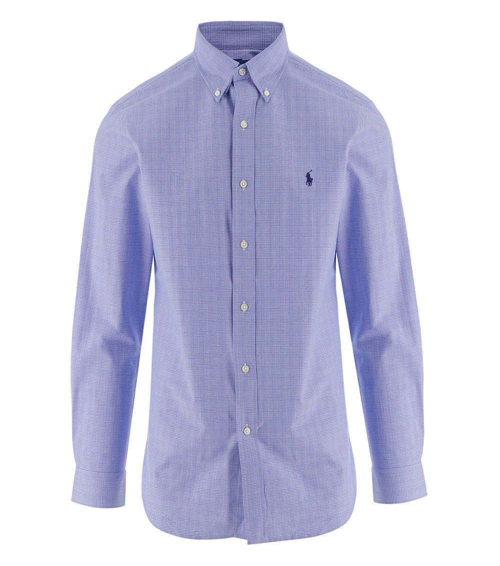 Light Blue Check Shirt 1