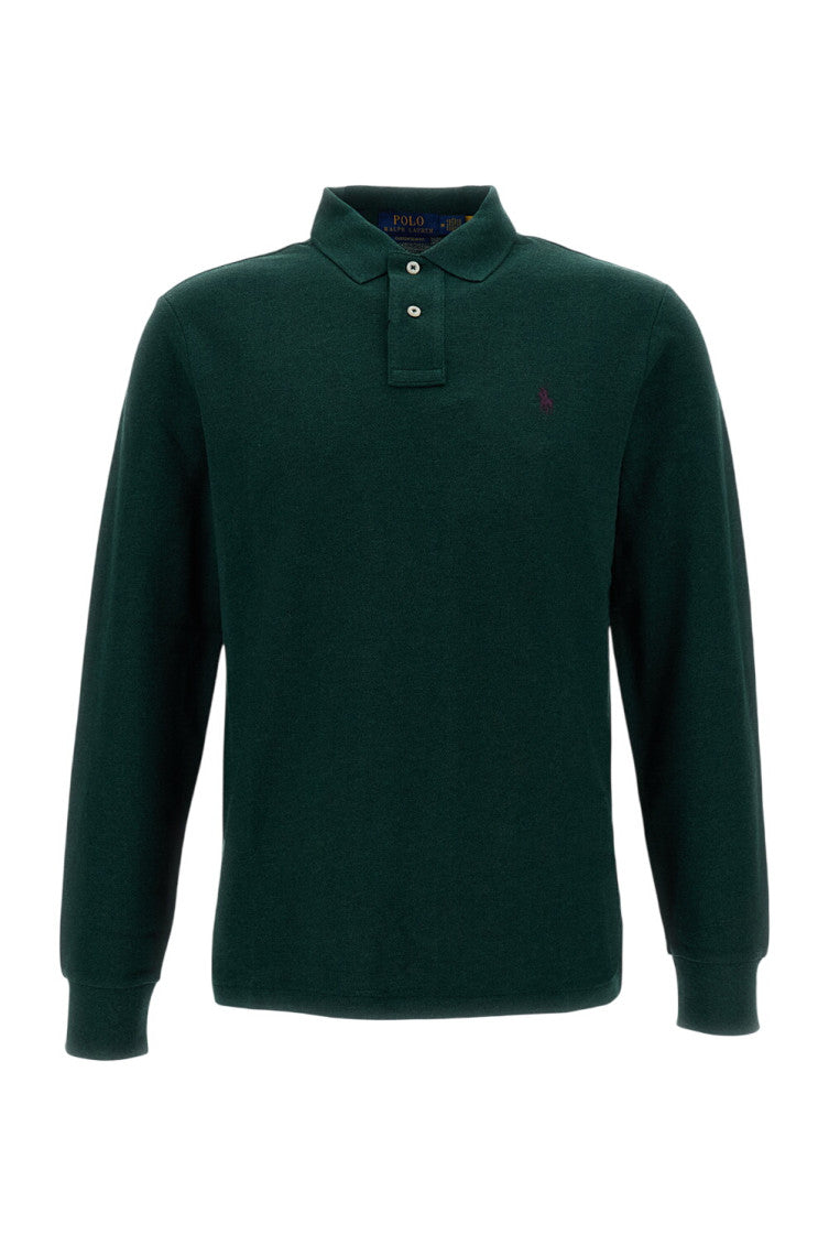Green Shirt Collar Polo 1
