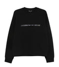 Black Crew Neck Sweatshirt 1