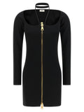 Black Halter Neck Mini Dress 1
