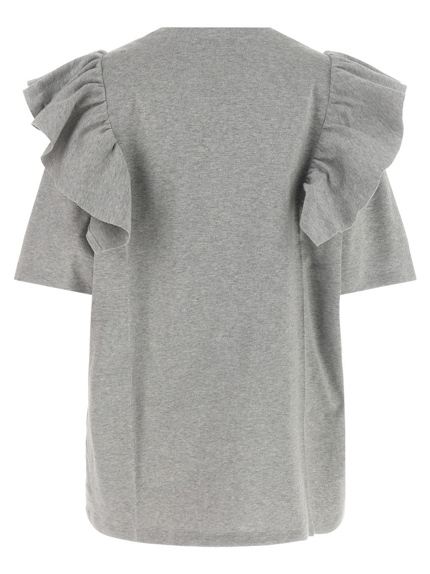 Grey Crew Neck Mini Dress 4