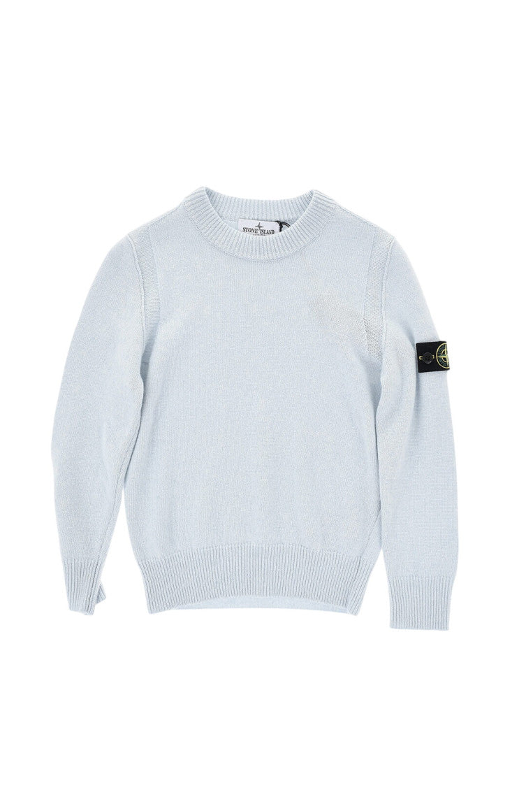 Boys Blue Textured Sweater 1
