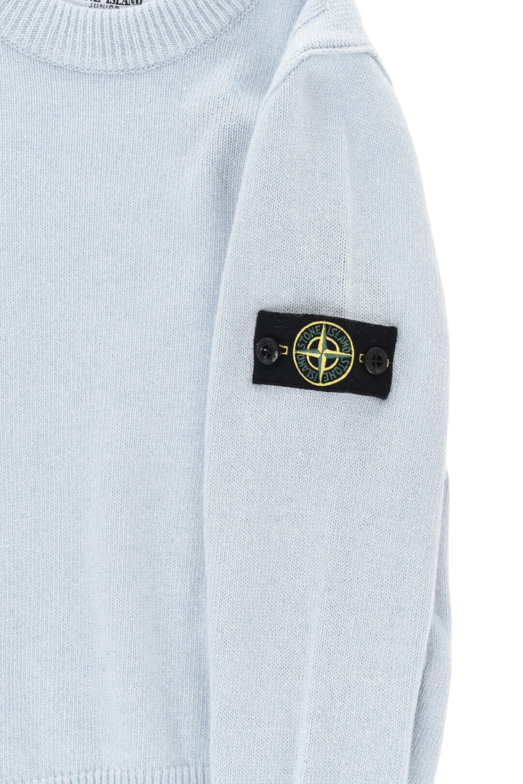 Boys Blue Textured Sweater 3